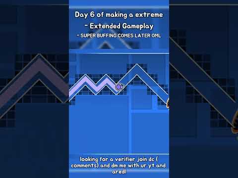 Day 6 of making a Extreme Demon in Geometry Dash #geometrydash  #gdupdate #meme #gd #gdmeme #blowup
