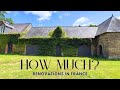 Budget breakdown calculating our french chateau renovation