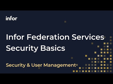 Infor OS: IFS Security Basics