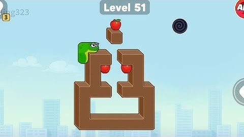 Snake Puzzle Slither to Eat level 51