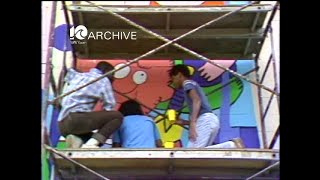 WAVY Archive: 1981 Building Mural