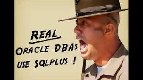 YouTube   Oracle DBA Lite  an introduction to Oracle administration  part 2