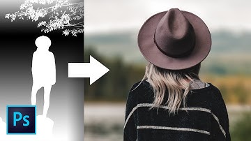 How To Use Photoshop DEPTH MAPS to BLUR the Background (Shallow Depth of Field Effect)