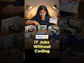 Top 7 IT Jobs Without Coding In 2026 |  High Paying IT Jobs Without Coding | #Shorts | #Simplilearn