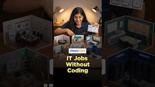 Top 7 IT Jobs Without Coding In 2026 |  High Paying IT Jobs Without Coding | #Shorts | #Simplilearn