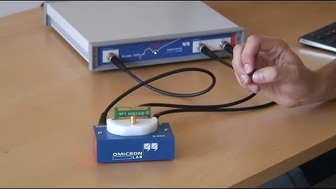 OMICRON LAB Vektor-Netzwerkanalysator Bode100 – Messung eines Kondensator-Serienersatzwiderstand