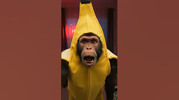 الشرطة تهجم على القرد الذكاء الاصطناعى Funny Monkey ضحك ذكاء اصطناعي Shorts 