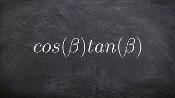 Pre-Calculus - Simplify expressions using fundamental identities, cosβ . tanβ