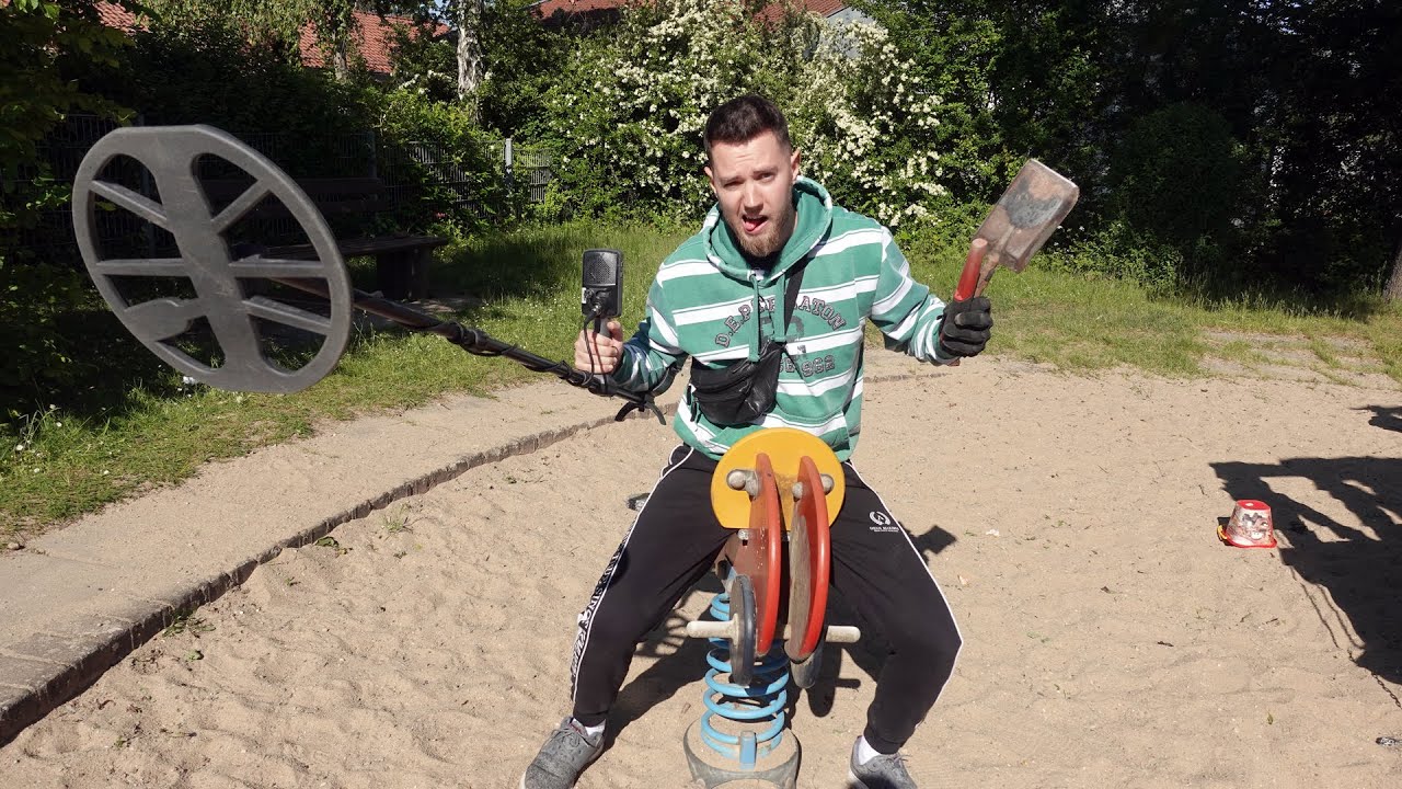 Geld verdienen mit einem metalldetektor