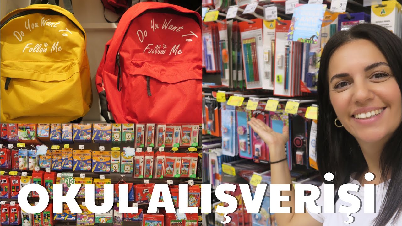 Okul Alışverişi | Bim, Migros, Şok ve 9 Mağaza Daha Gezdim! | İrem Güzey