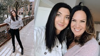 VLOG: pennsylvania days!  working from home, sephora haul, gals night w/ mom!