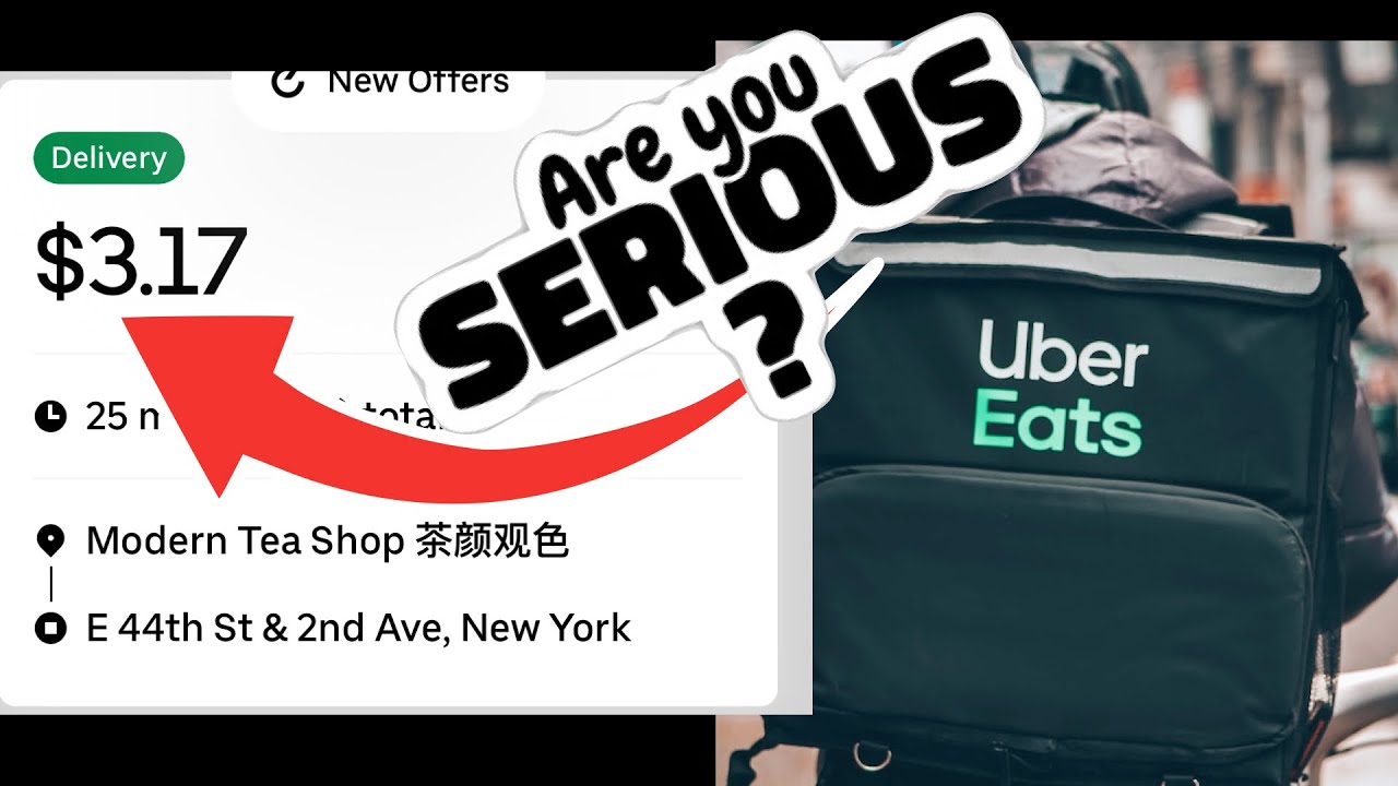 Uber eats food delivery hourly pay might be better here s why youtube
