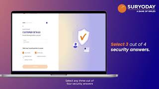 Reset your password on Internet Banking with our easy guide | Online Convenience with Suryoday SFB