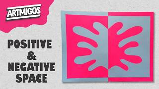 How to Create Matisse Shapes | Positive & Negative Space Art Lesson