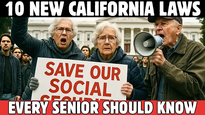 10 New Laws for Seniors in California – You Must Know Before 2026