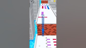 Ladder Master 🪜🔥 Pt-5 | Fun & Satisfying Climbing Game #shorts