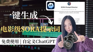 普通人也能做电影级Sora视频！自制ChatGPT Sora提示词神器，免费公开全部搭建流程【附免费使用】