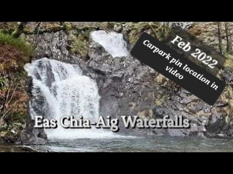 Eas Chia-Aig Waterfalls Spean Bridge near Fort william Scotland UK