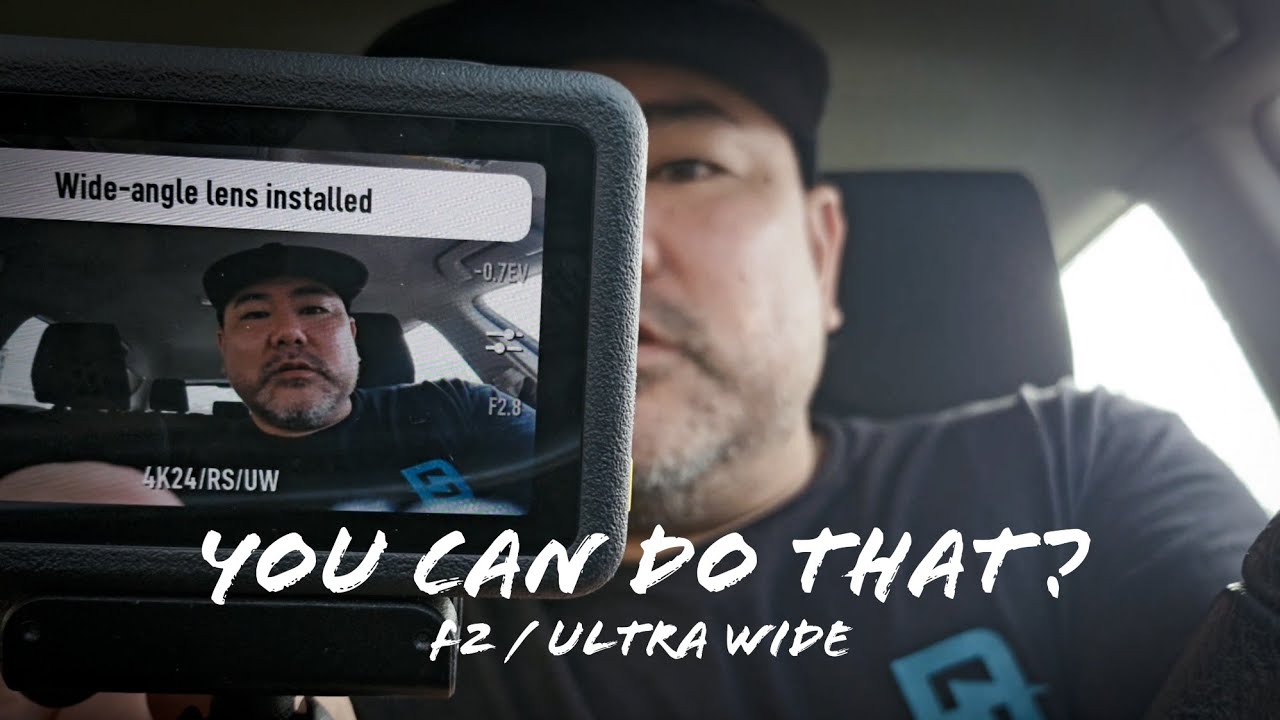 I made my Action 6 think I had a Macro Lens / Wide Angle Lens | F2 and Ultra Wide Worked 