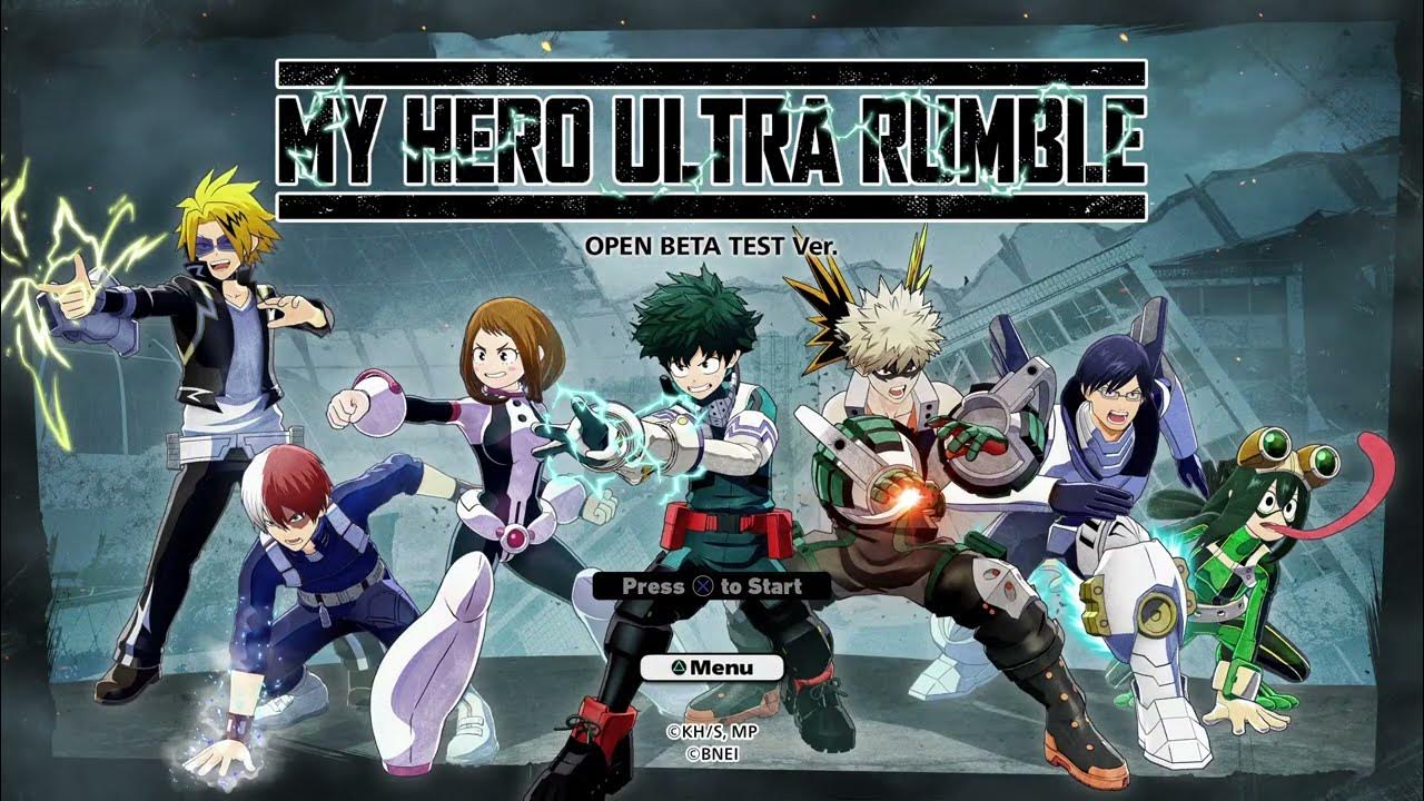 My Hero Ultra Rumble - Open Beta Trailer