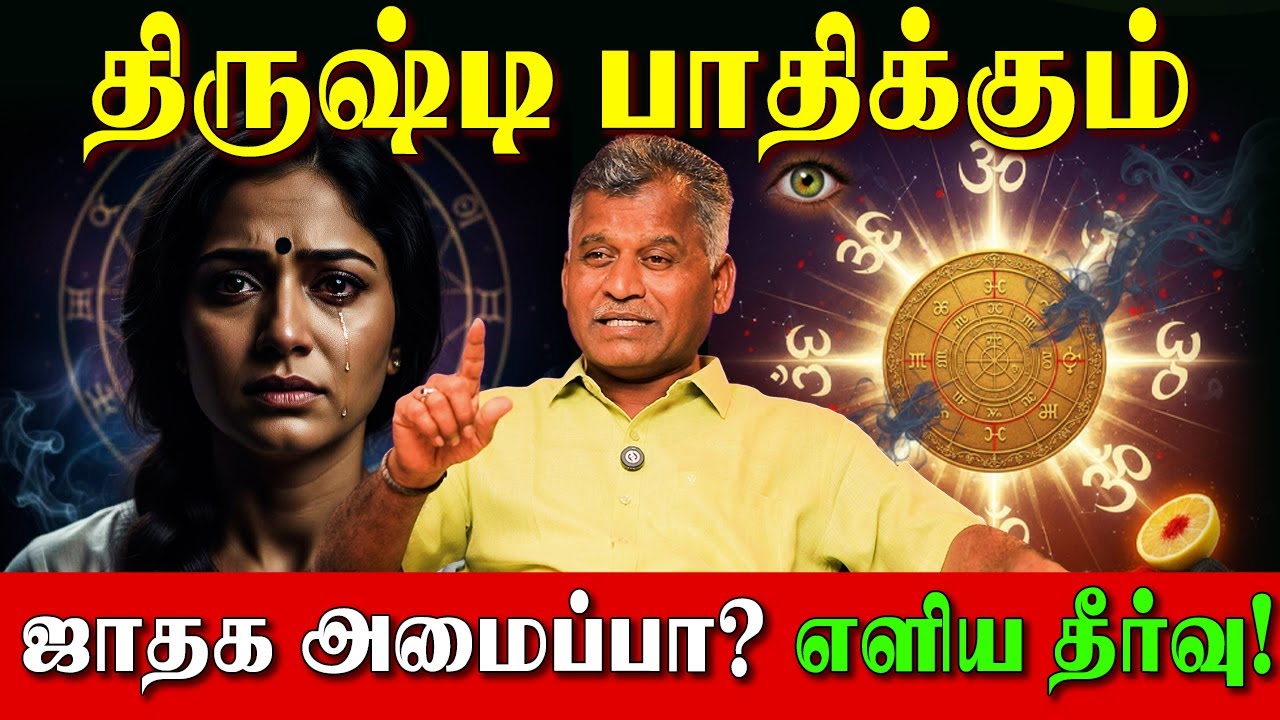 யாருடைய கண் திருஷ்டியும் இவர்களை ஒன்றும் செய்யாது! | Evil Eye Effects |Simple Astrology Remedy