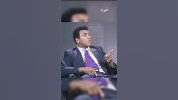 Muhammad Ali on Allah 💕🕋