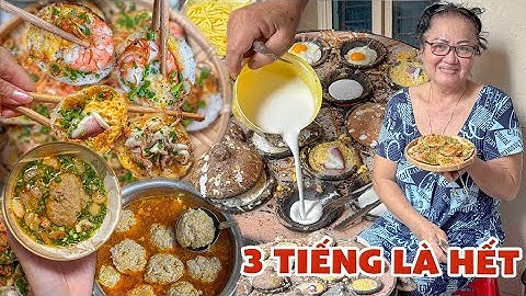 Điểm tâm sáng Bánh Căn hải sản xíu mại tóp mỡ HƠN 50 NĂM gây nghiện trong hẻm Quận 1, Dậy Trễ Là Hết
