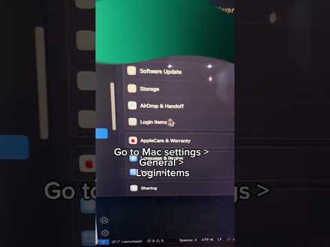 How to manage startup apps on Mac #taskmanager #computerscience #macbook