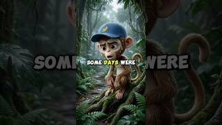 The Little Monkey Who Wouldn't Give Up! #shorts #moralstories