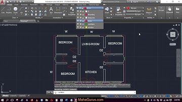 How to Use Match Layer in Autocad- Match Layer Properties- Match Layer Autocad Tutorial