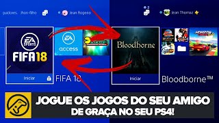 DICA: Use os GAMES do seu AMIGO na sua conta do PS4, DE GRAÇA! screenshot 4