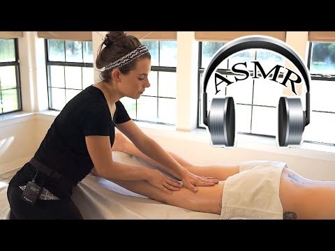 ASMR Legs Massage, Christen 2, Relaxing Massage Therapy Techniques