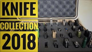KNIFE COLLECTION 2018 | BIGGEST ONE YET