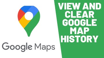 How To View/Clear Google Maps History? Maps.google.com Tutorial