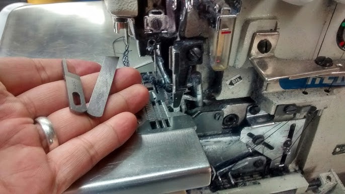 Como Se Afilan Las Cuchillas Para Overlock Youtube