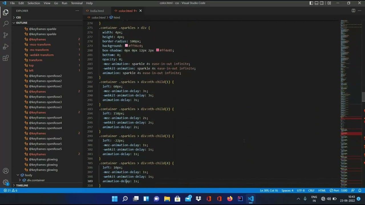 Design Red Rose using HTML & CSS || cs nagar - YouTube