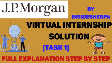 JP Morgan Virtual internship SOLUTION(task 1) |Interface with the stock price datafeed|Insidesherpa