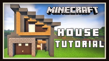 Minecraft:  How To Build A Small Modern House  (Part 2 Second Story Design )