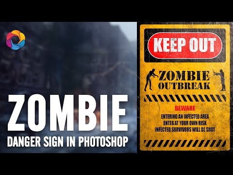 Create a danger sign in Photoshop