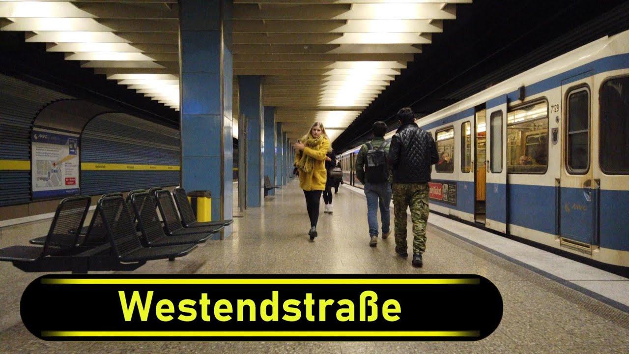 U-Bahn Station Westendstraße - Munich 🇩🇪 - Walkthrough 🚶