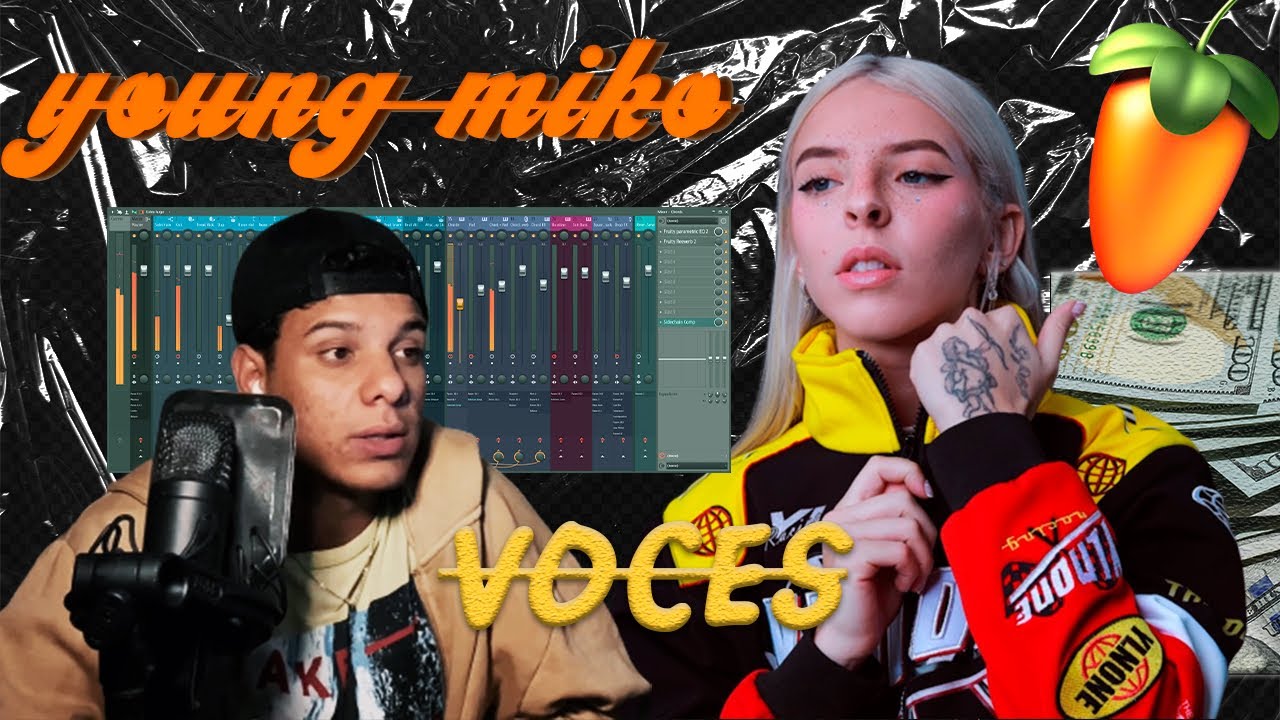 Como mezclar voces en FL STUDIO estilo YOUNG MIKO🔥🍐