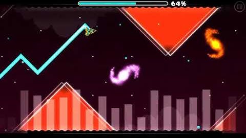 Geometry dash [Cosmic Lights] By IZHAR (Normal 3 stars) (all coins)