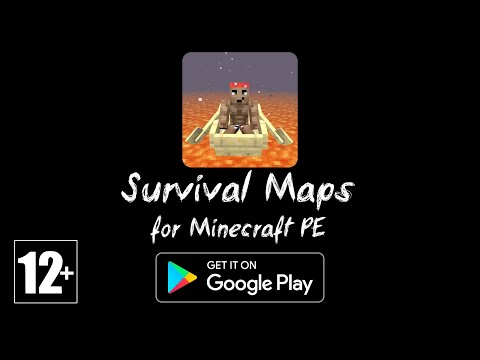 Survival maps for Minecraft PE