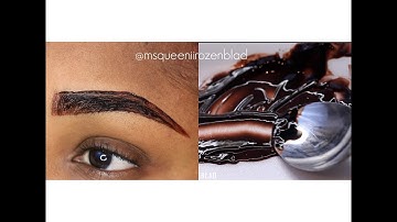 DIY BROW TINTING FOR NATURAL FULLER LOOKING BROWS - QUEENII ROZENBLAD