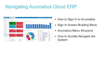 Navigating Acumatica