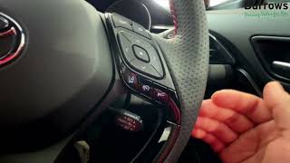 Toyota C-HR - How to use the steering wheel buttons and Cruise Control