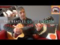 The fool on the hill  guitar tutorial  learn to play the beatles  accurate lesson