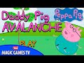СВИНКА ПЕППА ИГРА для детей | Daddy Pig in Avalanche