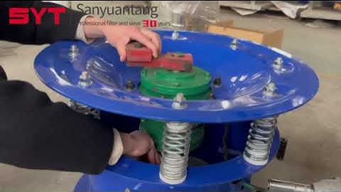 Rotary vibrating screen motor Angle adjustment,