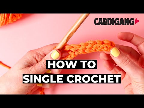 Learn To Crochet: A Beginners Guide To The Basics – Cardigang